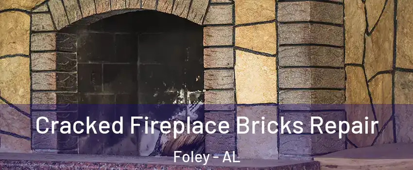  Cracked Fireplace Bricks Repair Foley - AL
