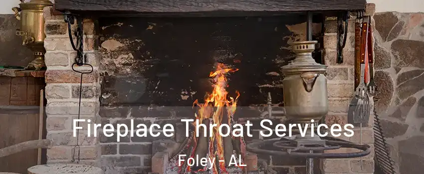  Fireplace Throat Services Foley - AL