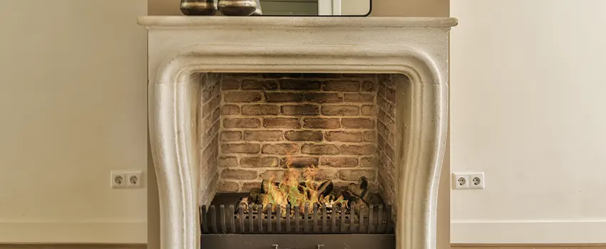 Vintage-style Fireplace Redesign in Foley, Alabama