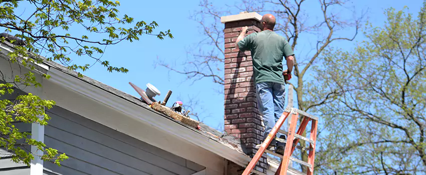Vinyl and PVC Chimney Flashing Installation in Foley, AL