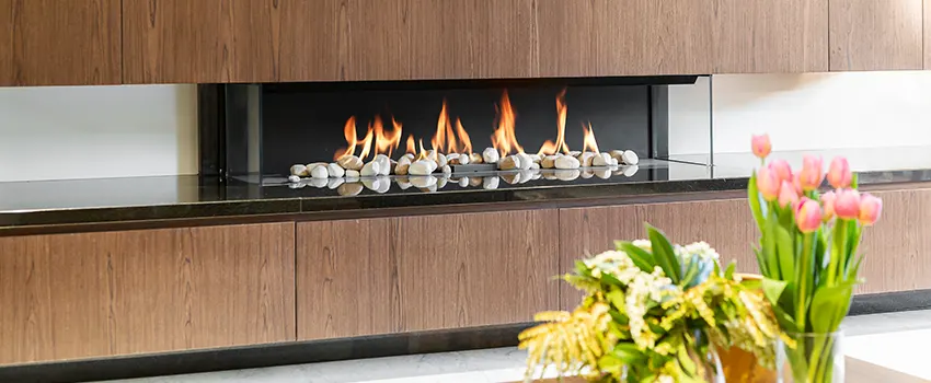Double-height Fireplace Design Refurbishment in Foley, Alabama